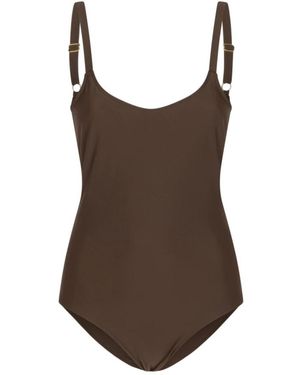 Ami Paris One-Piece - Marrone