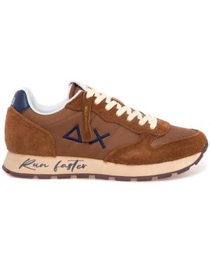 Sun 68 Trainers - Brown