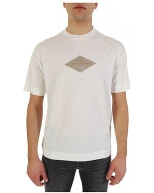 Emporio Armani Logo T-Shirt - Wit