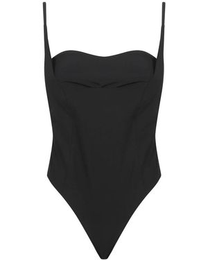 Dondup Tops ,Zwart ,Bodysuit