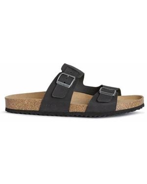 Geox U Sandal Ghita B - Schwarz