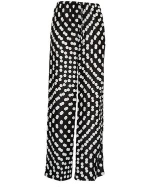 Dries Van Noten Wide Trousers - Black