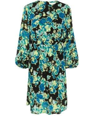 Inwear Luftiges Blumenkleid - Blau