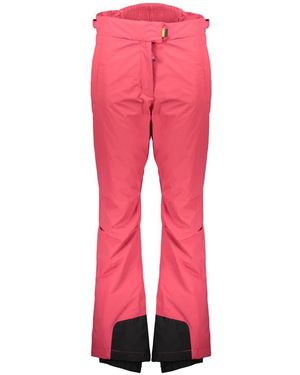 Parajumpers Broeken ,Roze ,Polyester Vibrant Loose Fit Ski Pants - Rood