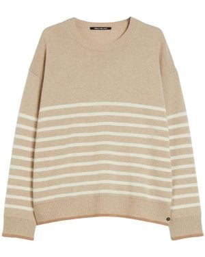 Pennyblack Round-Neck Knitwear - Natural