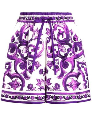 Dolce & Gabbana Short Shorts - Viola
