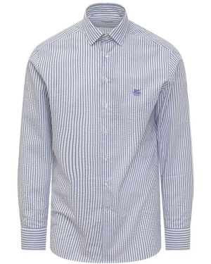 Etro Casual Shirts - Blue