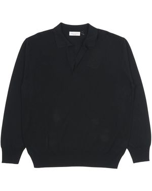 Roberto Collina V-Neck Knitwear - Black