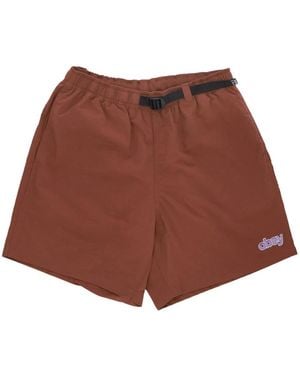 Obey Short Shorts - Brown