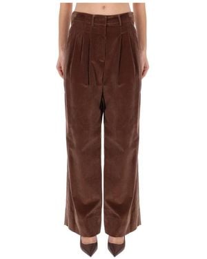 PT Torino Wide Trousers - Bruin