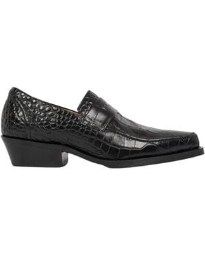 Our Legacy Schoenen ,Zwart ,Loafers