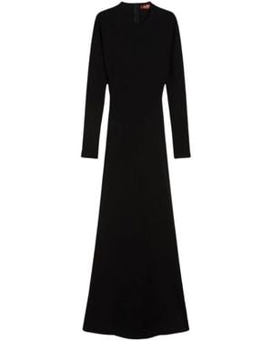 Max Mara Kleedjes ,Zwart ,Knitted Kleedjes