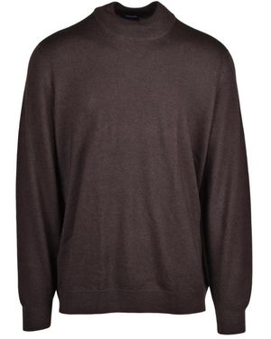 Drumohr Pullover Mit Rollkragen - Braun