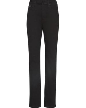 Calvin Klein Boot-Cut Jeans - Negro
