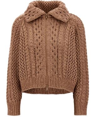 Brunello Cucinelli Stilvolle Strickkollektion - Braun