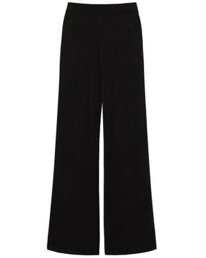 Twinset Wijde Broek - Zwart