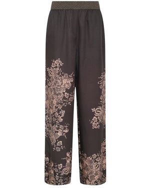 GUSTAV Wide Trousers - Gris