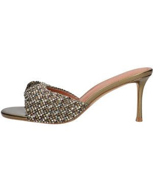 Kurt Geiger Schoenen ,Veelkleurig ,Oxford Hiel Mules - Bruin