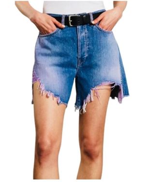 3x1 Denim Shorts - Blu