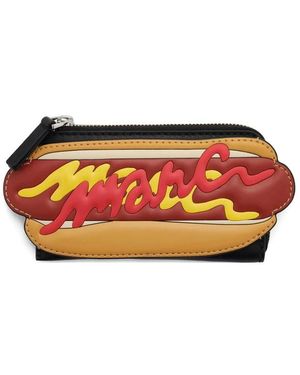 Marc Jacobs Hot Dog Motiv Geldbörse - Orange