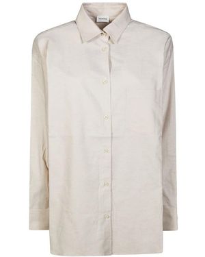 ANDAMANE Overhemden ,Roze ,Tweed Set Camicia Over + Boxer - Wit