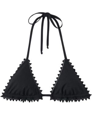 Jacquemus Picot Bikini Top - Zwart