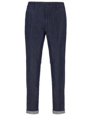 Dondup Slim-Fit Trousers - Blue