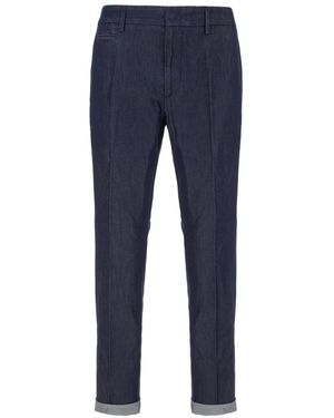 Dondup Slim-Fit Trousers - Blue