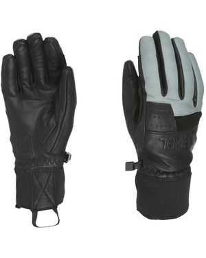 Level Retro eighties anthrazit handschuh - Schwarz
