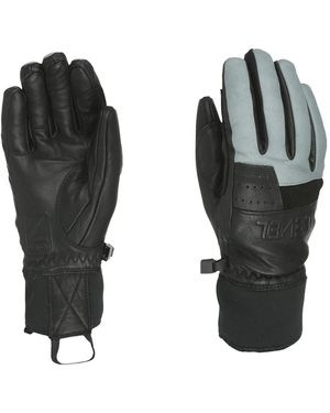 Level Retro eighties anthrazit handschuh - Schwarz