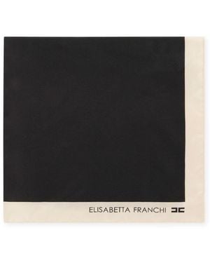 Elisabetta Franchi Silky Scarves - Negro