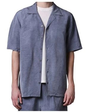 Roberto Collina Short Sleeve Shirts - Blue