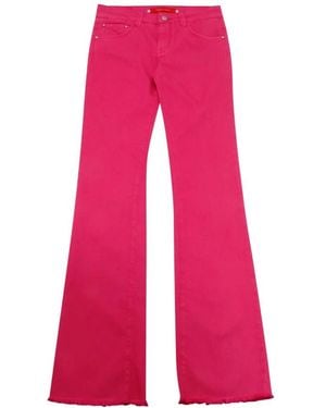 EMMA & GAIA 19Rp222 Flared Jeans - Rood