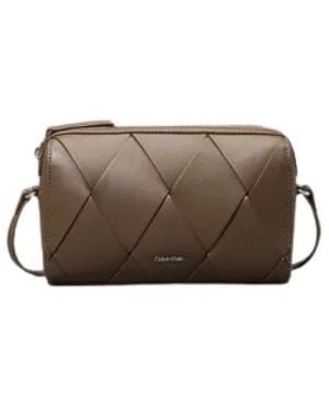 Calvin Klein Cross Body Bags - Marrone
