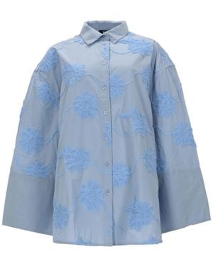 ROTATE BIRGER CHRISTENSEN Shirts - Azul