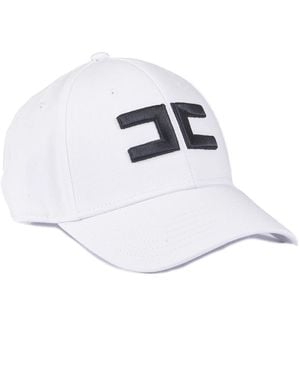 Elisabetta Franchi Caps - White