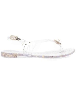 Casadei Flat Sandals - White