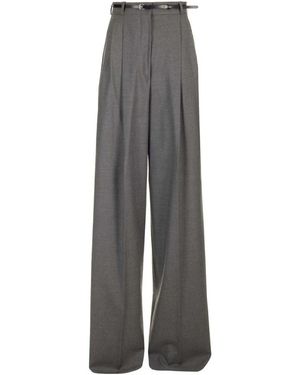 Sportmax Wide Trousers - Gris