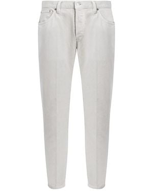 Dondup Cropped Trousers - Gris
