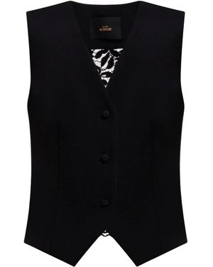 Twinset Vests - Negro