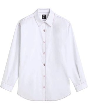 Vans Overhemden ,Wit ,Katoen Gillian Graphic Button