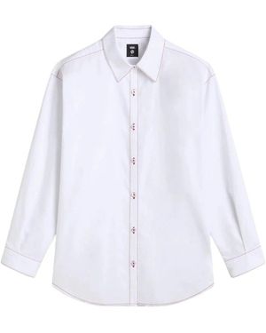 Vans Overhemden ,Wit ,Katoen Gillian Graphic Button