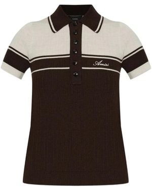 Amiri Round-Neck Knitwear - Black