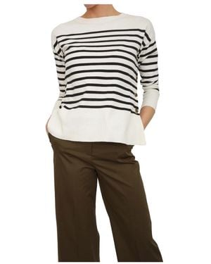Marella Round-Neck Knitwear - Blanco