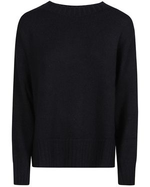 Drumohr Round-Neck Knitwear - Negro