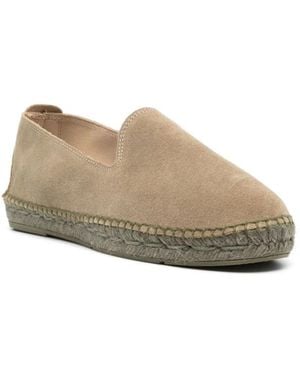 Manebí Hamptons Suede Espadrilles - Naturel