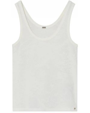 GUSTAV Sleeveless Tops - Blanc