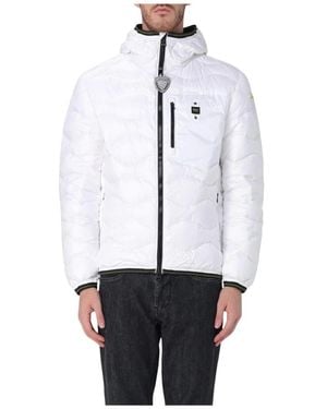 Blauer Winter Jackets - White
