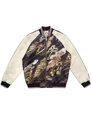 Evisu Bomber Jackets - Blue