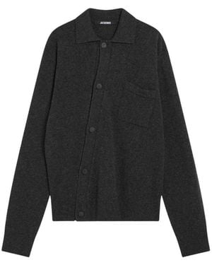 Jacquemus Maglia Cardigan Corto - Zwart
